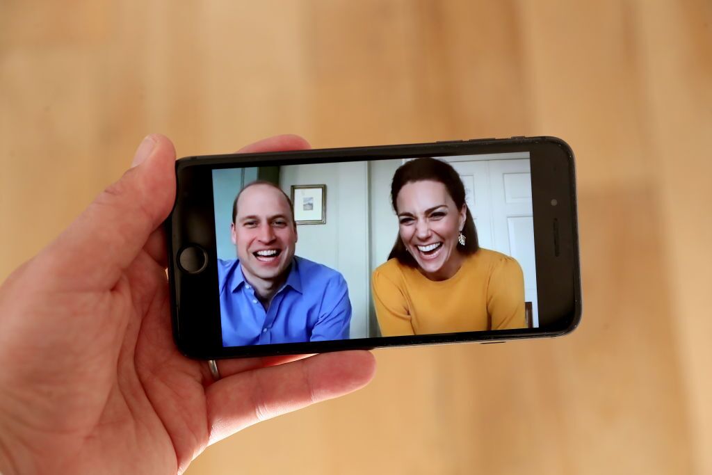 Kate Middleton Chats with New Mom on a Zoom Call