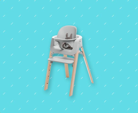 Stokke steps best sale aqua blue