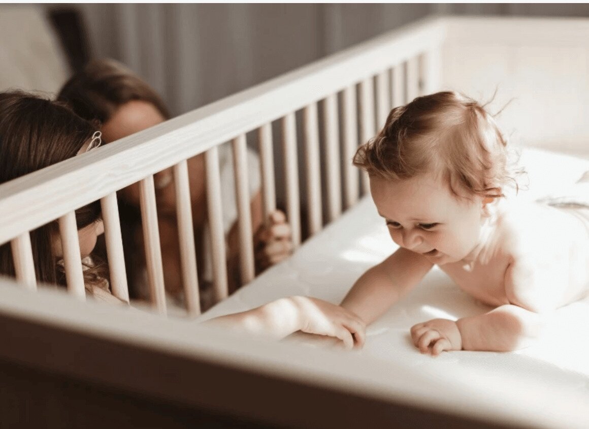newton baby breathable 2-stage crib mattress - white